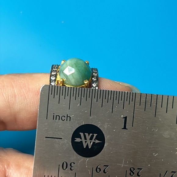 🖤NEW💕Green gemstone ring - Picture 16 of 16